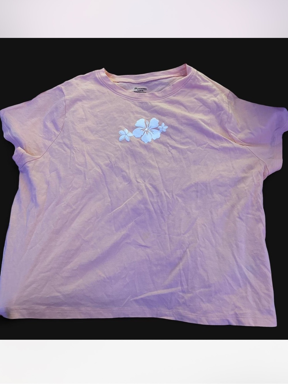 Hibiscus tshirt size xl